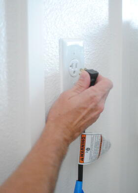 unplug appliances